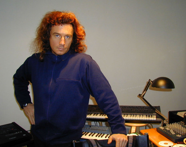 Kirill in the studio